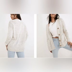 Madewell Buttoned Mainville Cardigan Sweater